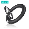 Stands USAMS Universal Phone Holder Flexible Magnetic Ring Holder Bracket Steady Stand For iPhone iPad Xiaomi Huawei Samsung Smartphone