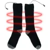 Socks Women Electric Heated Socks Boot Feet Warmer Usb Rechargeable Heating Foot Warmer Artifact Anticold Winter Sport Socks