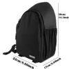 Accessoires de sacs d'appareil photo Sac à caméra étanche Sac à dossier Sac à dos pour Nikon D3500 D7500 Canon EOS R10 R7 R RP R6 R5 A7 IV III II A9 A7R