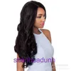 Groothandel alle pruiken voor vrouwen Outlet Black Wig Long Curly Headband Fashionable