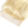 Peruki prosto 613 6x6 Corn Closure Addbeauty Brazylijskie dziewicze Remy Remy Human Hair 13x4 Blond Lace Frontal Humn Hair