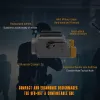 Lumières 800 Lumens Tactical Pistol Arme Light Mini Gun Light Light compact USB RECHARAGEMable REMBLAGE DE REDLEMENT lampe de poche pour 1913 / GL Rai