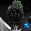 Wallwatches Synoke Brand Men Sports Watch Fashion Chronos Countdown impermeable LED Digital Mirble Relogio Masculino