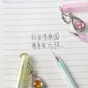 Pièce de la papeterie de la papeterie de Lytwtw fournit des kawaii kawaii créatifs water drop gem pendant bureau doux joli gel stylo