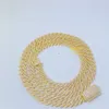 Iced Out Pass Diamond Tester Vvs Moissanite Jewelry Necklace Bracelet Women 10mm Cuban Link Chain