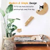 スクラッカー1PCWALLMOUNTED CAT HAMMOCK WOOD PET FURNITURE CAT WALL SHEELLS CAT TREE TREAR