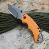 KS 8750 Faca dobrável de bolso 8cr13Mov Stone lavou as facas de pesca tática caçando facas de presente de sobrevivência ao ar livre ferramentas EDC ao ar livre
