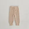 Pantaloni neonati neonati boy cotone pantalone primaverile autunno bambino medio in basso nel fondo casual pantalone di colore bambino vestiti per bambini 3m2y