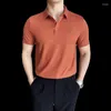 Polos de polos pour hommes Vêtements de luxe coréens de haute qualité
