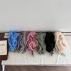 Écharpes écharpe en soie femme Hairband Foulard Bandana bandana bandana femelle coiffure hijab châle déforme bufanda solide été