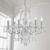 Chandeliers Modern Luxury Crystal Candle Chandelier Lights For Living Dining Room Bedroom Kitchen Indoor Decorative Pendant Fixture Light