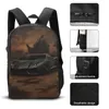 Backpack Luxury Sports Sports Mystic Gothic Female Polyster Outdoor Style Backpacks Big Big School School Rucksack