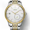 AESOP ULTRA THIN 8 5mm Classic Simple Watch Men Sliver Golden Minimalist Male Clock Full Steel Hours LeLogio Masculino252C288Z