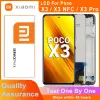 スクリーンオリジナル6.67 '' Xiaomi Poco X3 / X3 NFC / X3 Pro LCDタッチスクリーンデジタイザーアセンブリX3 M2007J20CGのディスプレイ