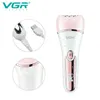 ABH8 EPILATOR VGR HAAR Remover Electric Epilator been body bikini gezicht onderarms ontharing Haalverwijderingsgereedschap Lady Shaver LED Epilator voor vrouwen V-733 D240424