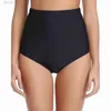 Mulheres de moda de banho feminina Mulheres de cintura alta Swim Bikini Bottoms Toites de banho Panties de banho de banho Summer Natação de fundo Brincadeiras 2024 TRAJES DE BANO MUJER D240424