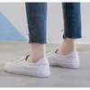 Casual Shoes CXJYWMJL Women Cowhide Sneakers Spring Lightweight Vulcanized Ladies Genuine Leather Skate Soft Sole Flats