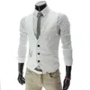 2024 Brand Suit Vest Men Jacket ärmlös Vintage Fashion Spring Autumn Plus Size Waistcoat Chaleco Traje Hombre Wedding 240415
