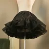 Warstwowa tiulowa spódnica w warstwie damskiej Petticoat Lolita White Puffy Puszysta bąbelkowa spódnica