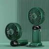 Autres appareils Ventilateur de pliage multifonctionnel portable ventilateur de chargement portable à 5 modes d'électricité réglable avec base et sangle J240423