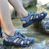 Men Fashion Casual Wearresistant Sandals Summer Beach Shoes Eva Thick Bottom Slipon Slippers Adults 240506