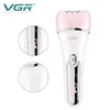 Epilator VGR Electric Women Epilator Female Shaver Leg Body Hair Removal Lip Chin Depilatory Lady Bikini Trimmer Facial Hair Remover D240424