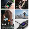 Watches Military Men Smart Watch Fitness Watches Waterproof Healthy Monitor AI Voice Bluetooth Calling Smartwatch för Android iOS 2023