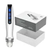 Itens de beleza Derma caneta q2 ems eletroporação caneta microneedling com terapia de luz LED crescimento de cabelo face corpo cuidado