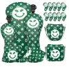 AIDS Stars and Smiles Golf Club Covery dla kierowcy, toru fairway, hybrydowe kierowcy golfowe/ Golf Fairway Hybrid Headcover