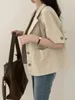 Elegant Casual Blazer ol Arbeitshemd Korean Chic Women Revers Hals Kurzarm Sommerbluse Solid Anzüge Tops 240417