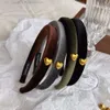 Designer Viviennes Westwoods Hårtillbehör för kvinna Viviennes Westwoods Luxury Saturn Hair Accessory Western Empress Dowager Korean Velvet Hair Hoop Female Spo