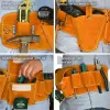 Vorhänge Neue Werkzeugbeutel Wearesistant Leder Multifunktion Elektriker Toolkit Handwerkzeug Speicher Hardware Teile Organizer tragbar