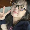 Occhiali da sole coreana Fantasca ovale ovali occhiali da luce anti -blu Donne adorabili ins no trucco semplici e occhiali per computer decorativi simpatici