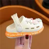 Slipper Kids Summer Outdoor Slippers Girl Baby Cartoon Pink Rabbit Antiskid Light Slippers Children Boys Cute Animal SandalsL2404