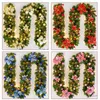 Faux Floral Greenery 2.7m Lead Christmas Rattan Light Up Garland Christmas Weath Decoration Xmas Flower Flower Flower Home Direm