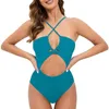 Frauen Badebekleidung Womens Badeanzug Badeanzug Front Ruched Bikini 2024 Frauen Maillot de Bain Femme