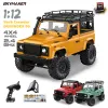 Cars MN Mn90 MN91 1/12 RC Car Truck 4WD 2.4G RTR OffRoad Rock Crawler Defender Remote Control Car Truck 1:12 Toys