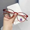 Sunglasses High-definition Reading Glasses For Women Men Fashion Classic Vision Care Eyewear PC Frame Presbyopic 1.00- 4.00