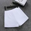 Dames shorts 2025 Summer Fashion Women Skirts High Taille Casual Pak Black White Short Pants Ladies