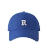 60-65 cm 63-70cm Big Head Baseball Cap Men Women Soft Top Cotton Large Size Hat R Letter Fashion 240323