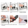 Borrar professionell manikyrborrmaskin Set Electric Nail Drill Machine Nail slipmaskin gel nagelband ta bort nagel svarv fil polera verktyg