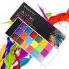 Pintura corporal 20 color sfx para niños pintura para adultos juego de halloween maquillaje de fantasía de elegante paleta de belleza pintura de carrocería y cepillo D240424