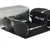 Sunglasses Police Pilot culos de sol para homens culos polarizados culos de direo masculinos culos de sol para exterior moda UV400 240423