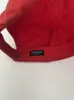 Luxushüte Fashion Designer Caps Frauen Männer gestickt Baseball Cap Blnciaga Baseballhut mit verströmtem Logo großer Hut rot wl