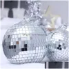 装飾Christams Decorations Party Christmas Balls Year Mirror Decor decor decor in decor inmanments disco 4/5cm 6pcs/lot1ドロップデリバリーGar dhvpq s