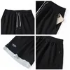 Patchwork 8XL 7XL White Black Summer Fashion Shorts Men Plus Size 6XL 5XL Loose Gray Casual Waffle Male Oversized Half Trousers 240415