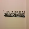 Tees Robôs de desenho animado engraçado LEGO Vinil Wall Sticker Robot Boys Room Wall Art Decals Decals Y170801