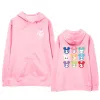 Polos Kpop duas vezes adorável álbum Hoodie Hip Hop casual Rouped capuz Pullover impressão de manga longa Moletom de manga longa Kawaii Capuz de desenho animado