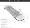 MICE Voice Remote Control 2.4G draadloos mini -achtergrondverlichting Toetsenbord met IR Learning Air Mouse voor Gyros Google Assistant