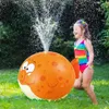 Kids Sprinkler Fun Summer Sprinkler Puffer Fish Sprayer Water Spray Ball Water Balloons Toys Iatable Outdoor Splash Games 240416